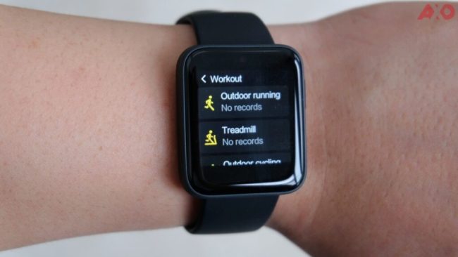 Mi Watch liteworkout