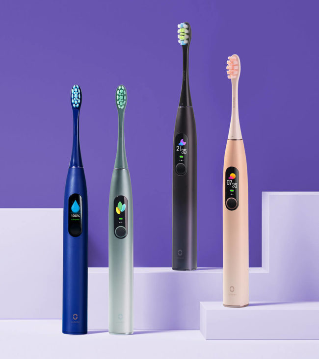 oclean-x-pro-nove-farby